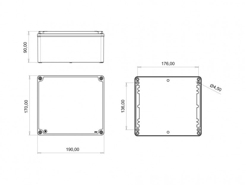 Technical drawing BB3-2831-0047
