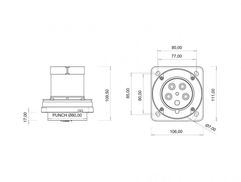 الرسم التقني BCS-4505-2114