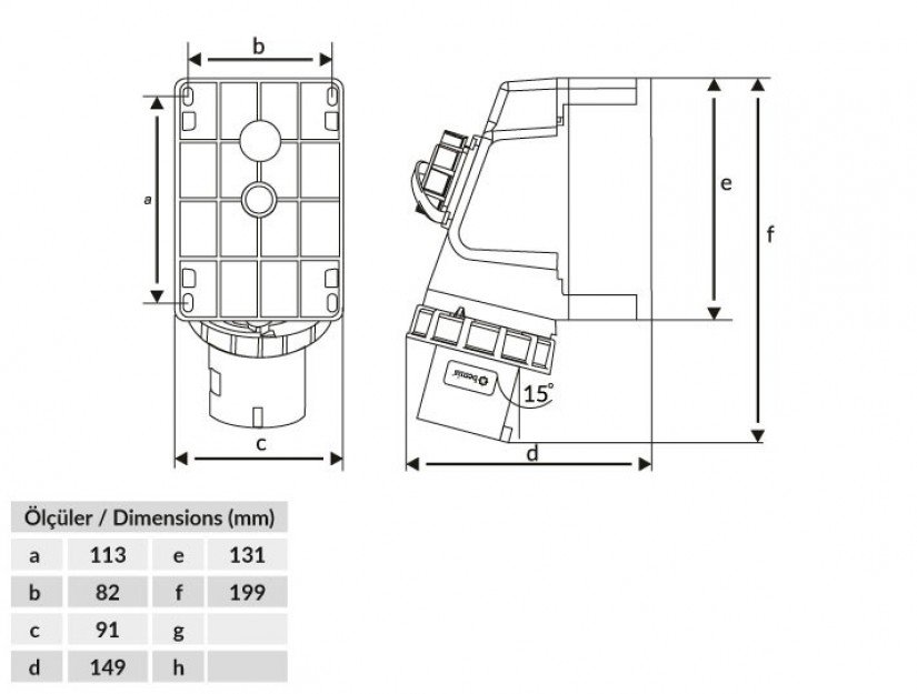 Technical drawing BC1-3303-7238