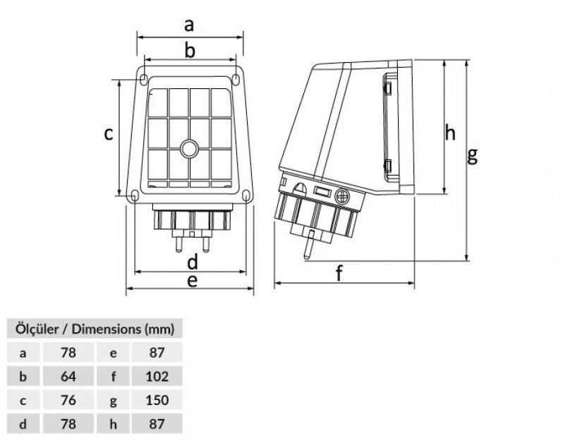 Technische Zeichnung BS1-1402-7236