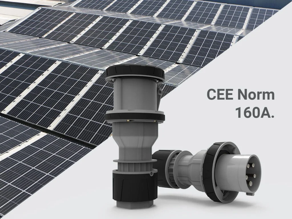 CEE بتيار 160 أمبير والطاقة الشمسية