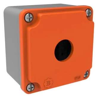 Ex-proof push-button enclosure 80x80x60 EXBT4-1001-0007