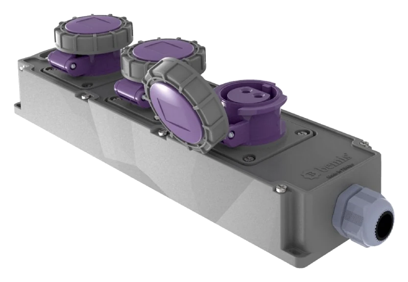 Блок розеток Tribox BG6-101L-1K1K