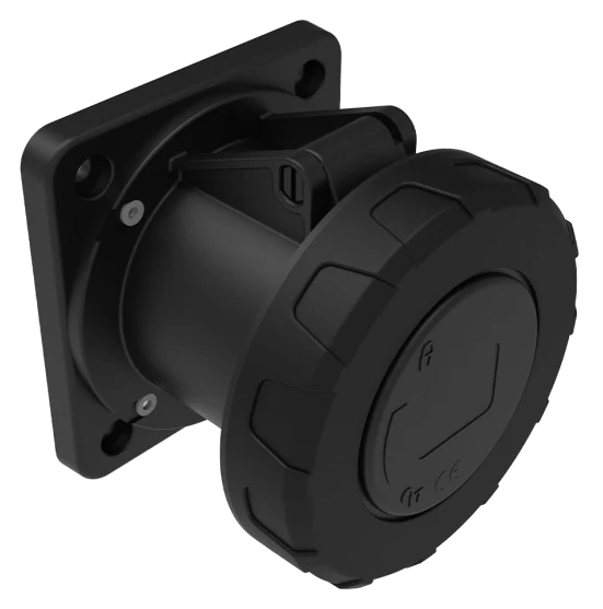 Einbausteckdose · 63A · IP67 · BCS-4505-7413