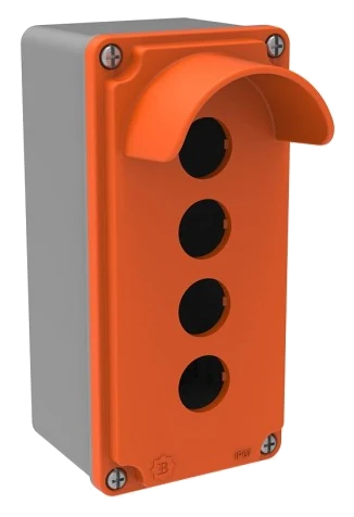 Ex-proof 4-way Guarded push-button enclosure 80x170x73 EXBT4-3071-0017