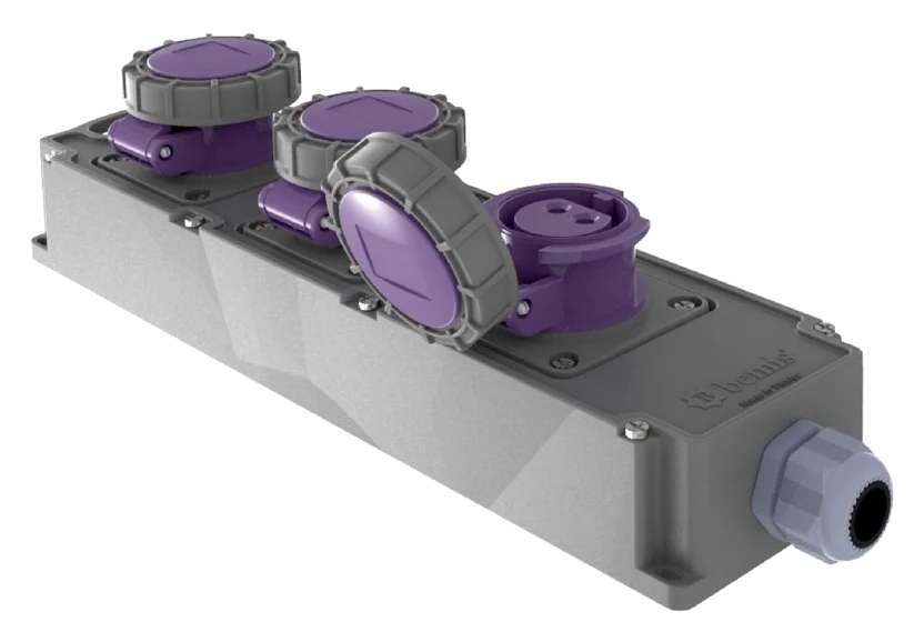 Блок розеток Tribox BG6-101M-1K1K