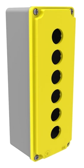 6-way Push-button enclosure 80x230x73 BT4-4001-0017