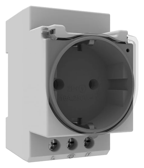 Prise sur rail DIN (avec LED) BR1-1402-2712