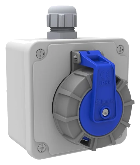 Wall socket BS1-1402-7510