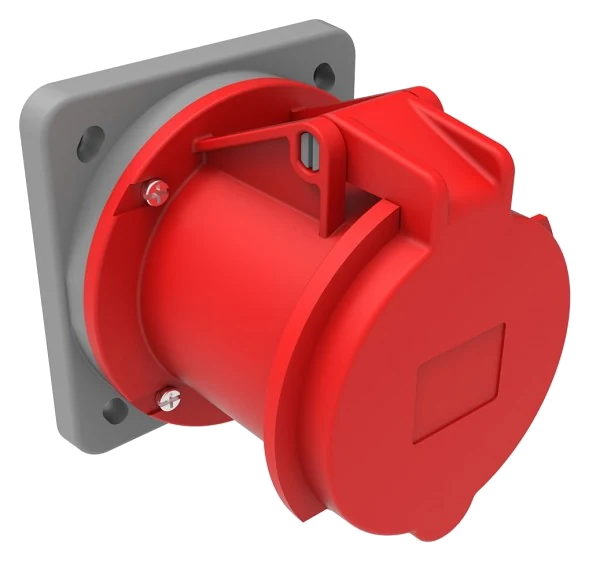 Einbausteckdose (mit Pilotkontakt) · 63A · IP44 · BC3-4504-2413