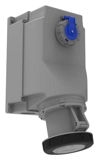 Prise murale — 90° — avec prise de panneau BC1-8505-7537