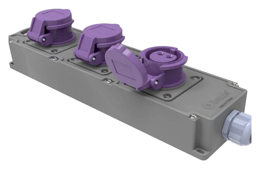Tribox Steckdosenkombination BG4-101L-1K1K